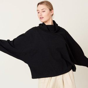 Black Crane Tube Top Black Size Small